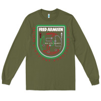 Army Green fred armisen Long Sleeve Tee - artisFamous