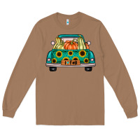 Toasted Coconut i love fall truck Long Sleeve Tee - artisFamous