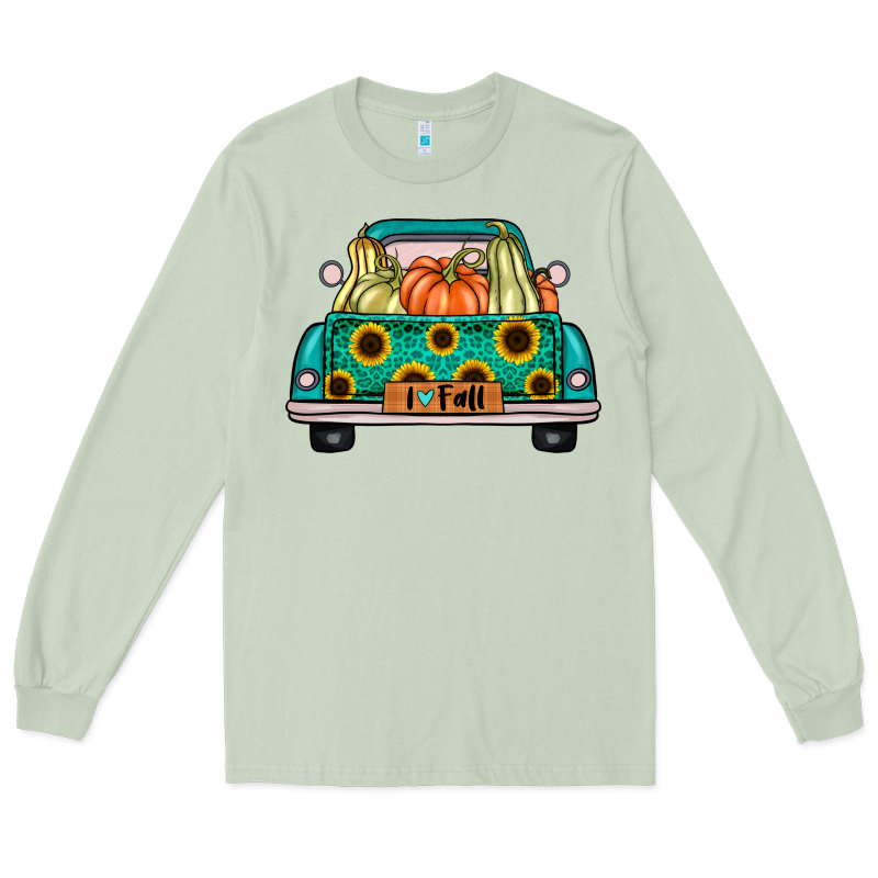 I Love Fall Truck Long Sleeve Tee by artisFamous | Teevron