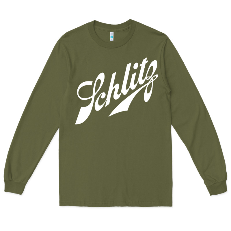 Schlitz Beer Long Sleeve Tee by artisFamous | Teevron