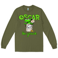 Army Green the grouch Long Sleeve Tee - artisFamous