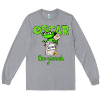 Heather Grey the grouch Long Sleeve Tee - artisFamous