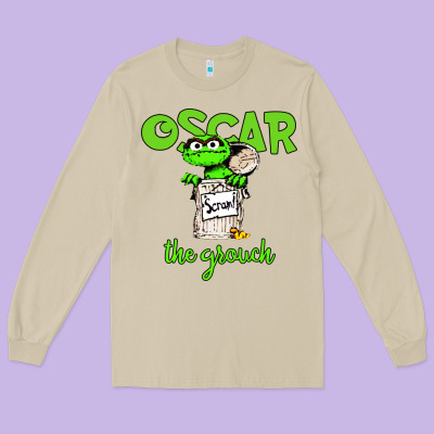 The Grouch Long Sleeve Tee Designed By Artisfamous