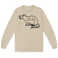 Mushroom I Ate All Your Money Long Sleeve Tee - artisFamous