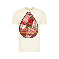 Vintage Arctic african fabric pattern teardrop earrings 3 Vintage Tee - BundleAndBundleShop