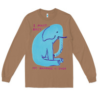 Toasted Coconut i must rest my rampage is over Long Sleeve Tee - artisFamous