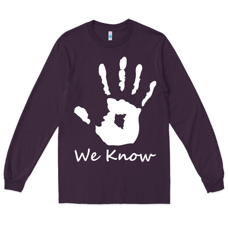 Skyrim Dark Brotherhood We Know Hand Novelty Kids Mens Womens T Shirt Long Sleeve Tee by artisFamous | Teevron