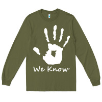 Army Green skyrim dark brotherhood we know hand novelty kids mens womens t shirt Long Sleeve Tee - artisFamous