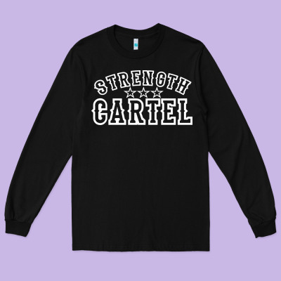 Strength Cartel Long Sleeve Tee Designed By Artisfamous