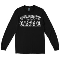 Black strength cartel Long Sleeve Tee - artisFamous
