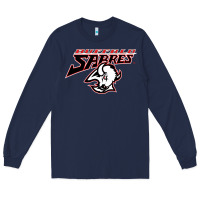 Navy old sabers Long Sleeve Tee - artisFamous