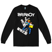 Black paperboy Long Sleeve Tee - artisFamous
