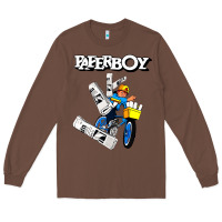 Chestnut paperboy Long Sleeve Tee - artisFamous