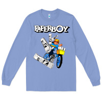 Colony Blue paperboy Long Sleeve Tee - artisFamous