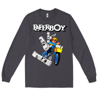 Smoke paperboy Long Sleeve Tee - artisFamous