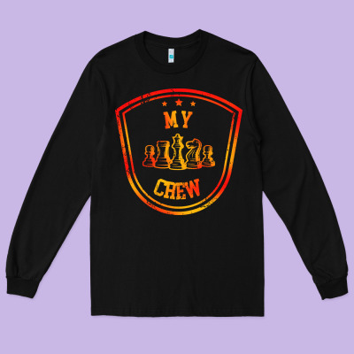 Chess Crew Long Sleeve Tee Designed By Artisfamous
