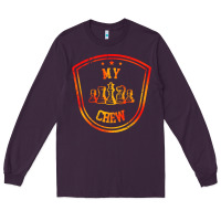 Plum chess crew Long Sleeve Tee - artisFamous