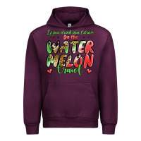 Mauve Wine Watermelon Crawl Urban Hoodie - Jasminsmagicworld
