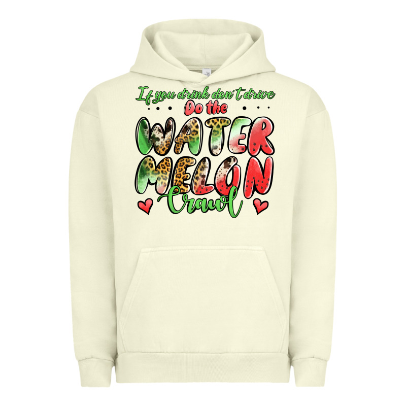 Watermelon Crawl Urban Hoodie by Jasminsmagicworld | Teevron