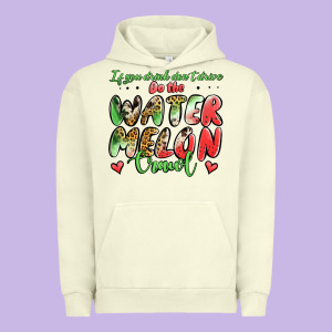Watermelon Crawl Urban Hoodie Designed By Jasminsmagicworld
