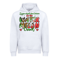 White Watermelon Crawl Urban Hoodie - Jasminsmagicworld