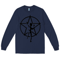 Navy RUSH STARMAN Long Sleeve Tee - artisFamous