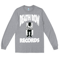 Heather Grey death row records Long Sleeve Tee - artisFamous