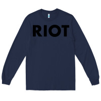 Navy riot  always sunny in philadelphia funny Long Sleeve Tee - artisFamous
