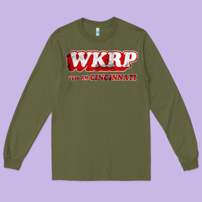 Wkrp In Cincinnati Long Sleeve Tee Designed By Artisfamous