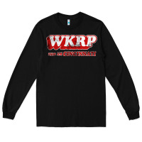 Black wkrp in cincinnati Long Sleeve Tee - artisFamous