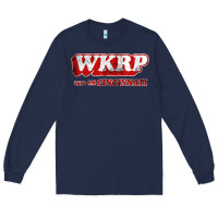 Navy wkrp in cincinnati Long Sleeve Tee - artisFamous