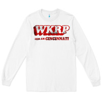 White wkrp in cincinnati Long Sleeve Tee - artisFamous