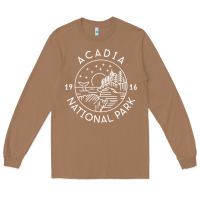 Toasted Coconut a.ca.di.a national park 1916 mai.ne bar harbor t sh Long Sleeve Tee - artisFamous