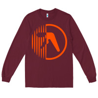 Burgundy aphex military merch Long Sleeve Tee - artisFamous
