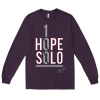 Plum 1 hope solo Long Sleeve Tee - artisFamous