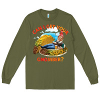 Army Green taco gnome thinks you're cute Long Sleeve Tee - artisFamous