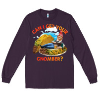 Plum taco gnome thinks you're cute Long Sleeve Tee - artisFamous