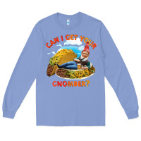 Colony Blue taco gnome thinks you're cute Long Sleeve Tee - artisFamous