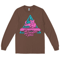 Chestnut Cats on Synthesizers in Space Long Sleeve Tee - artisFamous