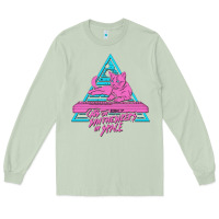 Matcha Cats on Synthesizers in Space Long Sleeve Tee - artisFamous
