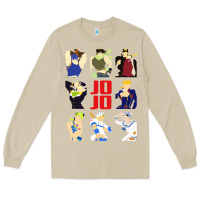 Mushroom jojo adventure Long Sleeve Tee - artisFamous