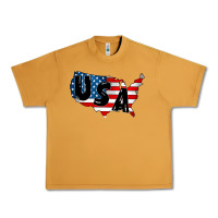 Peanut Butter Usa Urban Heavy Tee - CowhideDigitalArt