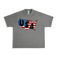 Tornado Usa Urban Heavy Tee - CowhideDigitalArt