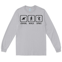 Moon Dust crawl walk spike volleyball Long Sleeve Tee - artisFamous