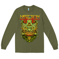 Army Green mastodon Long Sleeve Tee - artisFamous