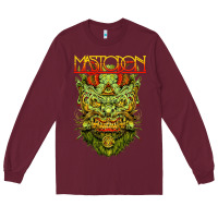 Burgundy mastodon Long Sleeve Tee - artisFamous