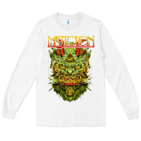 White mastodon Long Sleeve Tee - artisFamous