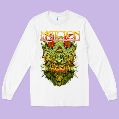 Mastodon Long Sleeve Tee Designed By Artisfamous