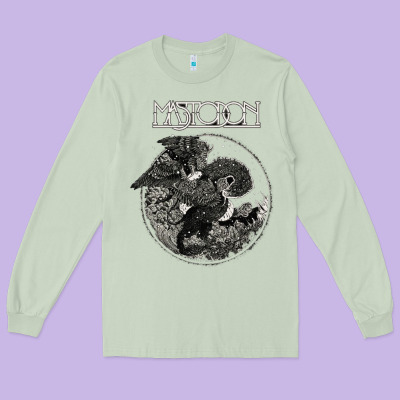 Mastodon Long Sleeve Tee Designed By Artisfamous