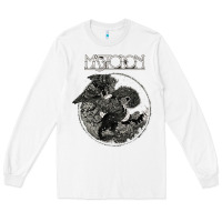 White mastodon Long Sleeve Tee - artisFamous